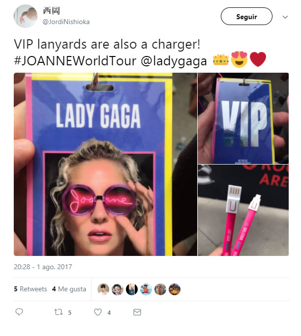 Antes de lanzar su Joanne World Tour, Lady Gaga ya era una pionera. Pero ahora tanta vision se suma a los pases VIP.