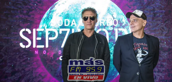 Soda Stereo sigue haciendo historia y presenta nuevo single, un adelanto de lo que será su próximo álbum "SEP7IMO DIA", el disco con la música del espectáculo de CIRQUE DU SOLEIL "SEP7IMO DÍA – NO DESCANSARÉ", el esperado show inspirado en la obra de la banda. Soda Stereo sigue haciendo historia y presenta nuevo single, un adelanto de lo que será su próximo álbum "SEP7IMO DIA", el disco con la música del espectáculo de CIRQUE DU SOLEIL "SEP7IMO DÍA – NO DESCANSARÉ", el esperado show inspirado en la obra de la banda.