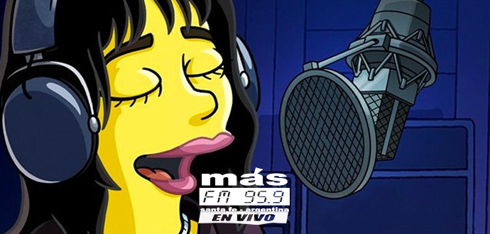 BILLIE-EILISH-Y-LISA-SIMPSON-mas-fm-95.9-online-santa-fe