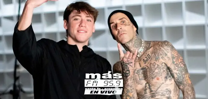 Paulo Londra junto a Travis Barker baterista y productor de Blink-182, reversionaron "Nublado".