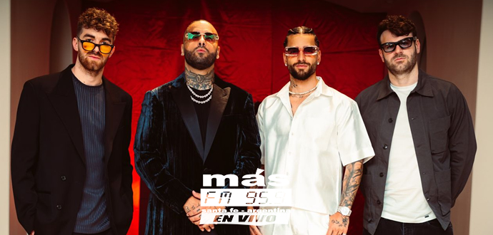 Nicky Jam y Maluma prometen romper todas las pistas con Celular