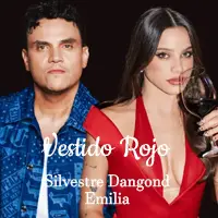emilia-y-silvestre-dangond-en-vestido-rojo-letra-video-estreno-2025-tema