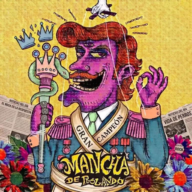 Después de seis años sin lanzar material de estudio completamente nuevo, La Mancha de Rolando regresó con todo y lanza "Gran Campeón" como adelanto de lo que se viene. gran-campeon-el-valor-de-la-mancha-de-rolando-album-26