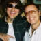 Elvis Crespo y Beéle juntos promocionando el sencillo Pa' Bailar de Punteria Records.