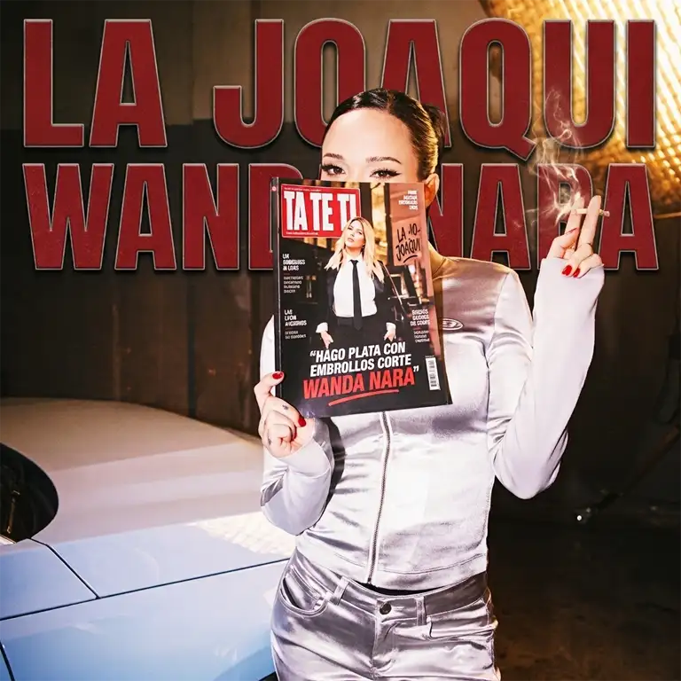 La Joaqui lanzó su nueva canción titulada "Wanda Nara" y las redes sociales se convirtieron en un verdadero caos de manija. wanda-nara-genial-estreno-de-la-joaqui-album